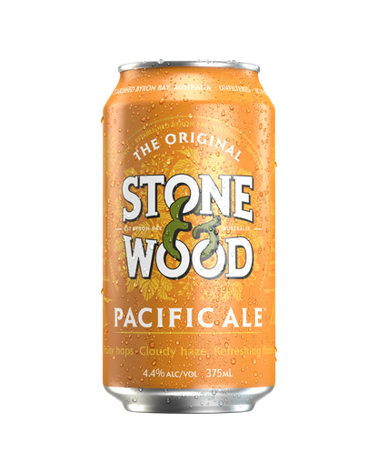 Stone &amp; Wood Pacific Ale Cans 375mL 24 Pack