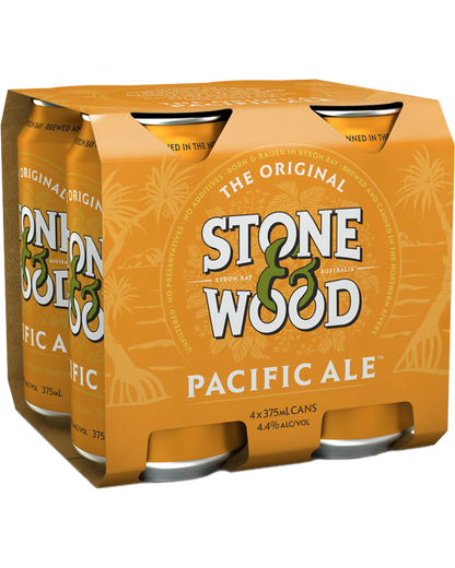 Stone &amp; Wood Pacific Ale Cans 375mL 6 Pack