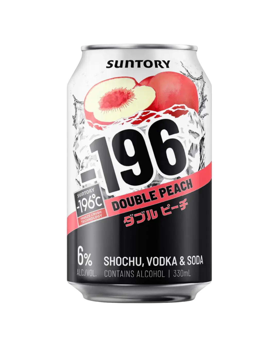 Suntory -196 Double Peach Cans 330mL