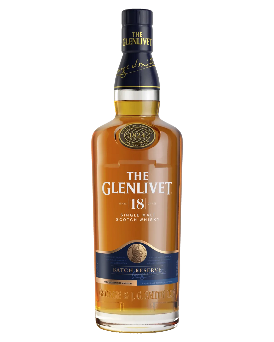 The Glenlivet 18 Year Old Single Malt Scotch Whisky 700mL