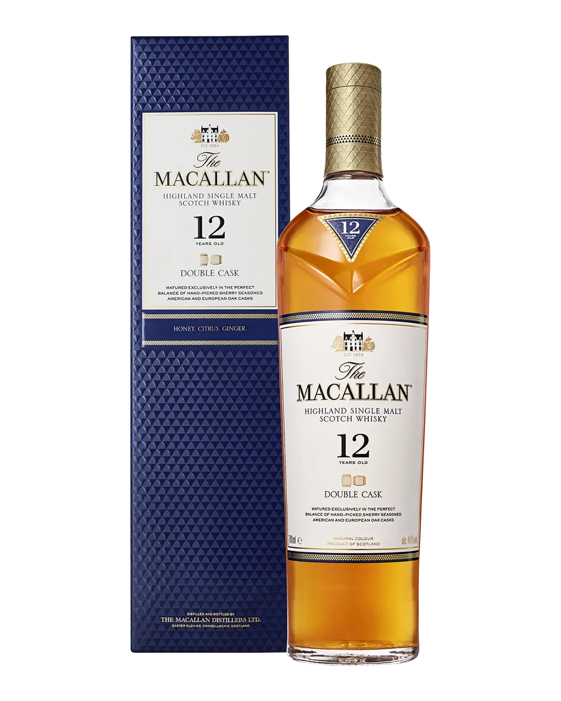 The Macallan Double Cask 12 Years Old Single Malt Scotch Whisky 700mL