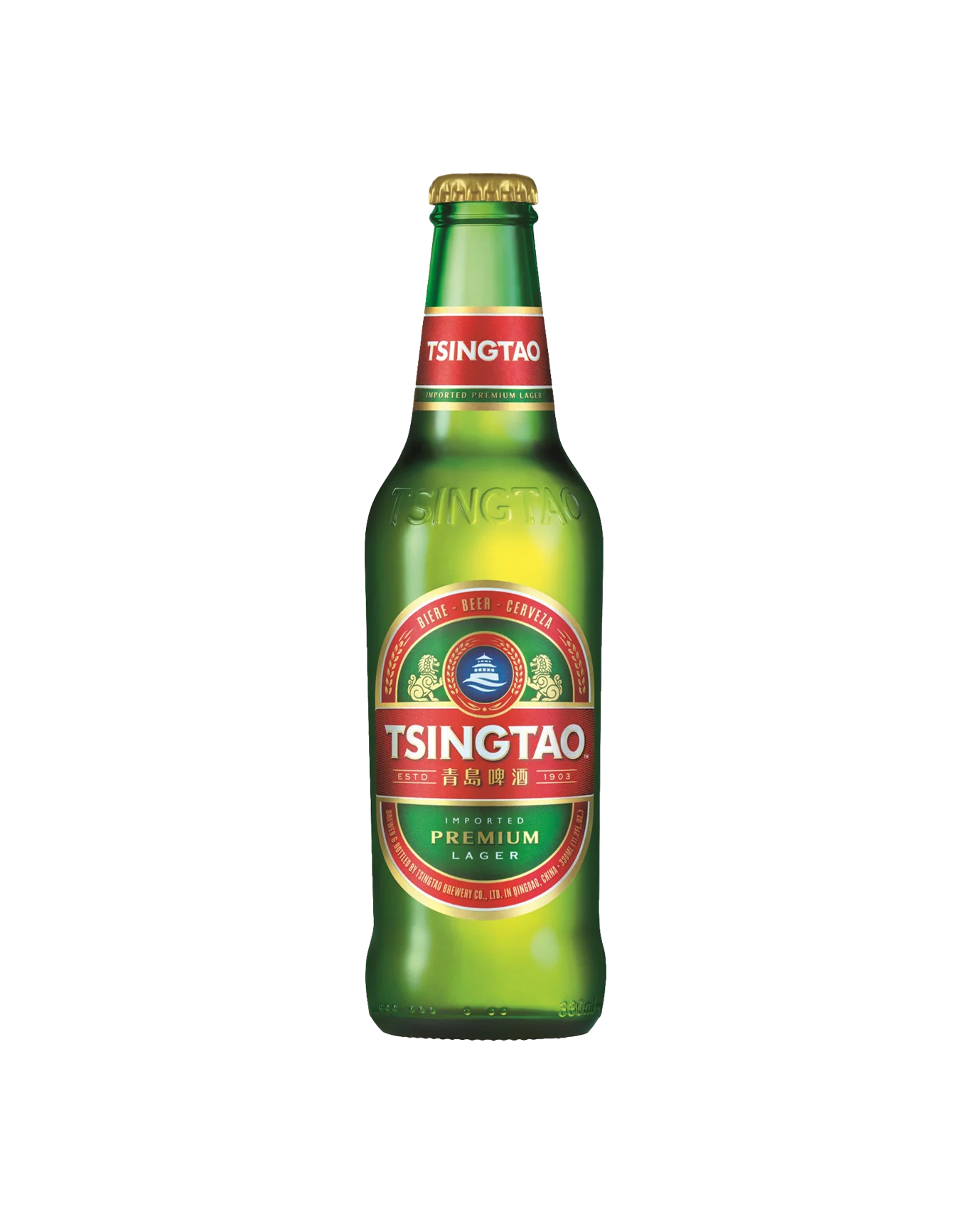Tsingtao Premium Lager Bottles 330mL 6 Pack