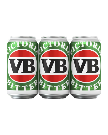 Victoria Bitter Cans 375mL 6 Pack
