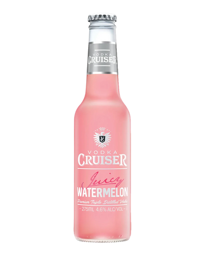 Vodka Cruiser Juicy Watermelon Bottles 275mL 4 Pack