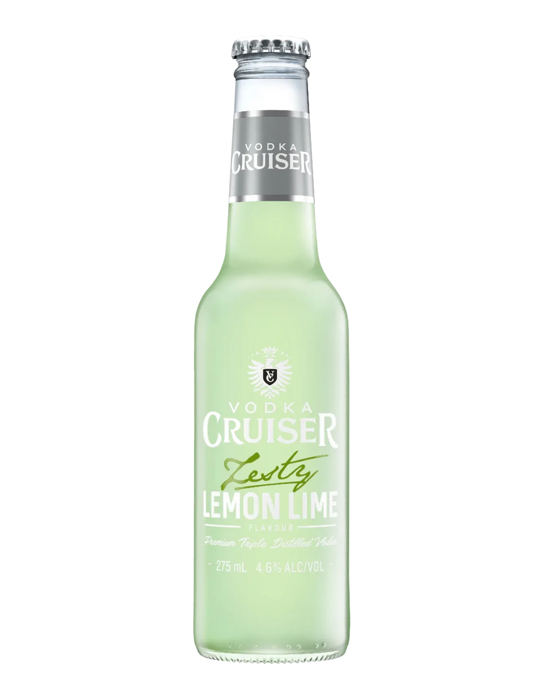 Vodka Cruiser Zesty Lemon Lime Bottles 275mL