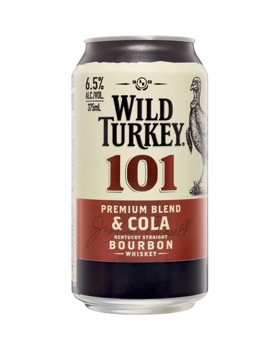 Wild Turkey 101 Bourbon and Cola Can 375mL