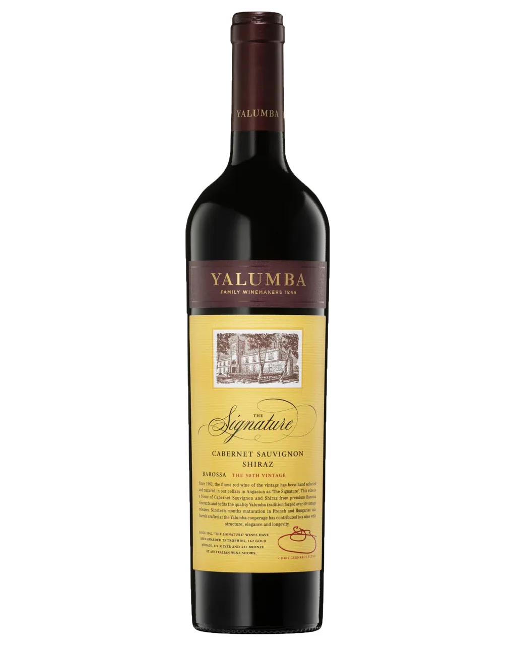 Yalumba Signature Cabernet Sauvignon Shiraz 750mL